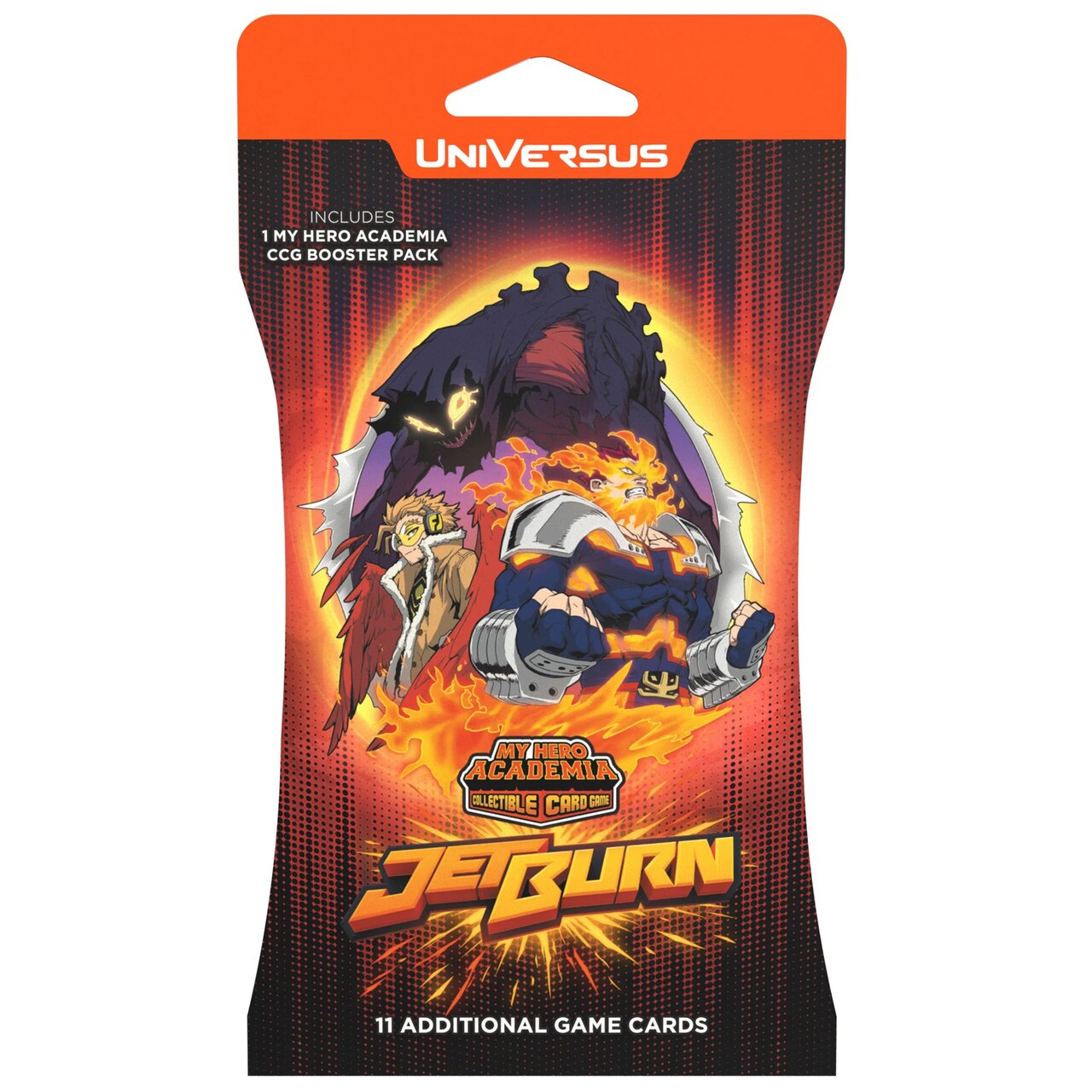 UVS Games: My Hero Academia Collectible Card Game Set 6: Jet Burn Booster Pack - Contains 11 Cards, First Appearance Character Cards, UniVersus